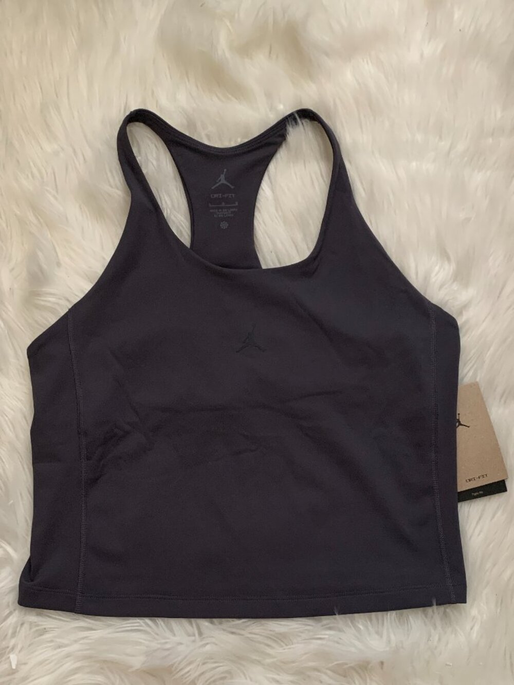NIKE X JORDAN SPORT Dri-Fit Tank Top in Dark Raisin Sz LARGE